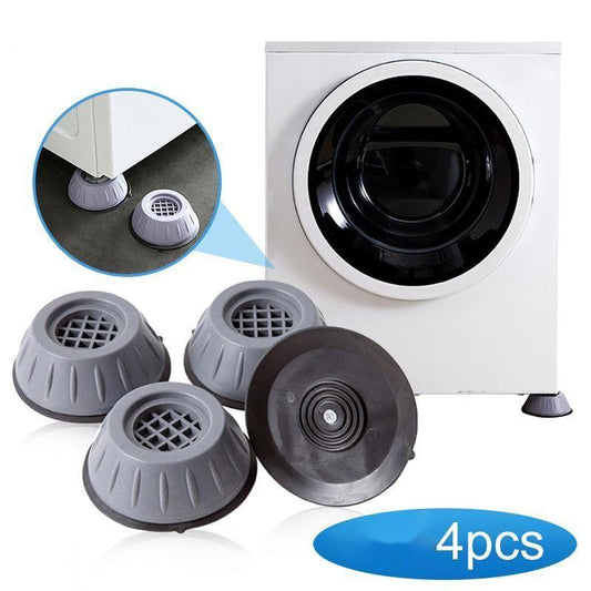4Pcs Anti Vibration Feet Pads Rubber Mat Slipstop Silent Universal Washing Machine Refrigerator Support Dampers Stand